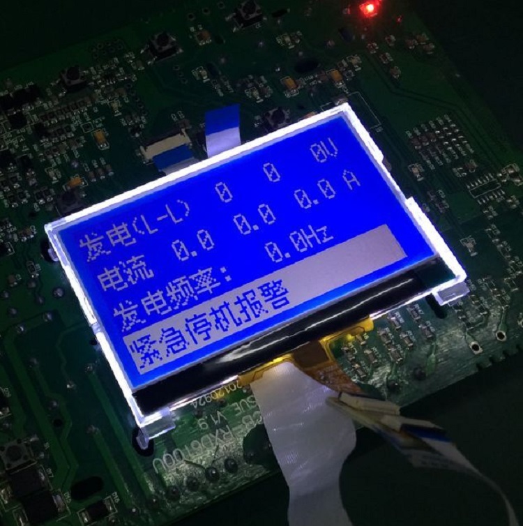 COG STN藍(lán)膜12864點(diǎn)陣液晶顯示模塊 COG STN藍(lán)膜12864點(diǎn)陣液晶顯示模塊